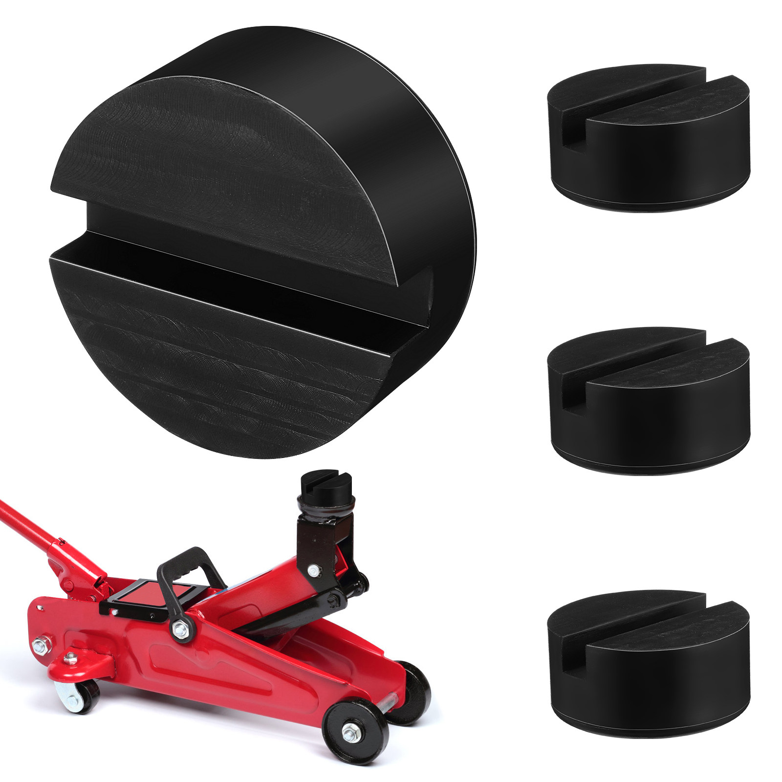 4 pcs Rubber Blocks for Jack P - Car Jack ulasan dan harga