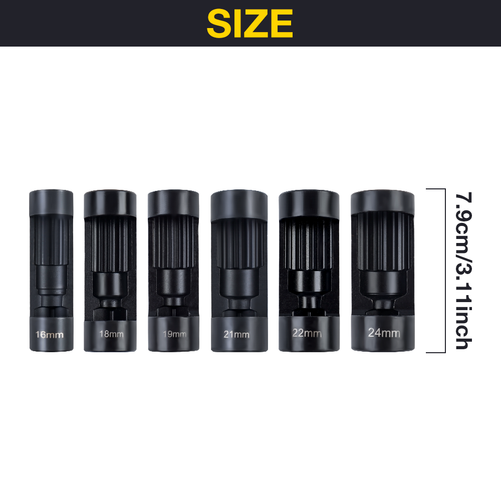 6PCS Suspension Stud Nut Socke - Spring Compressor Tool ulasan dan harga