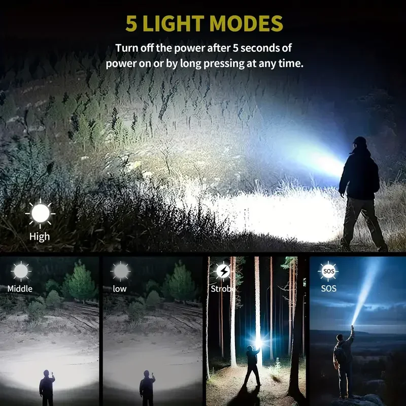 Ultra Powerful Flashlight Conc - Spark Plug ulasan dan harga